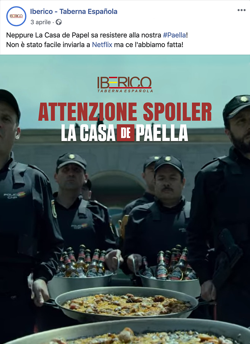Iberico il post della taberna espanola