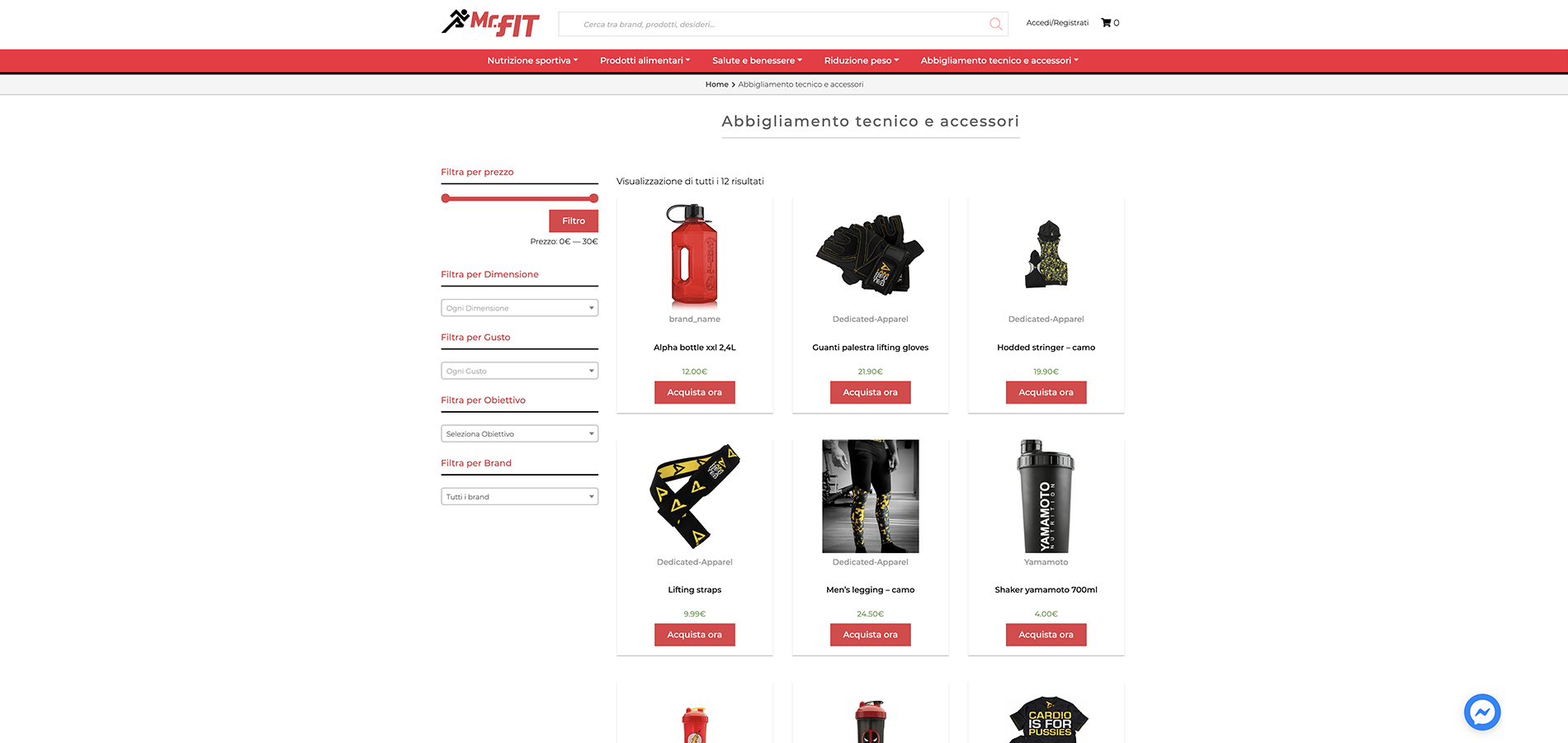 Progetto MrFit