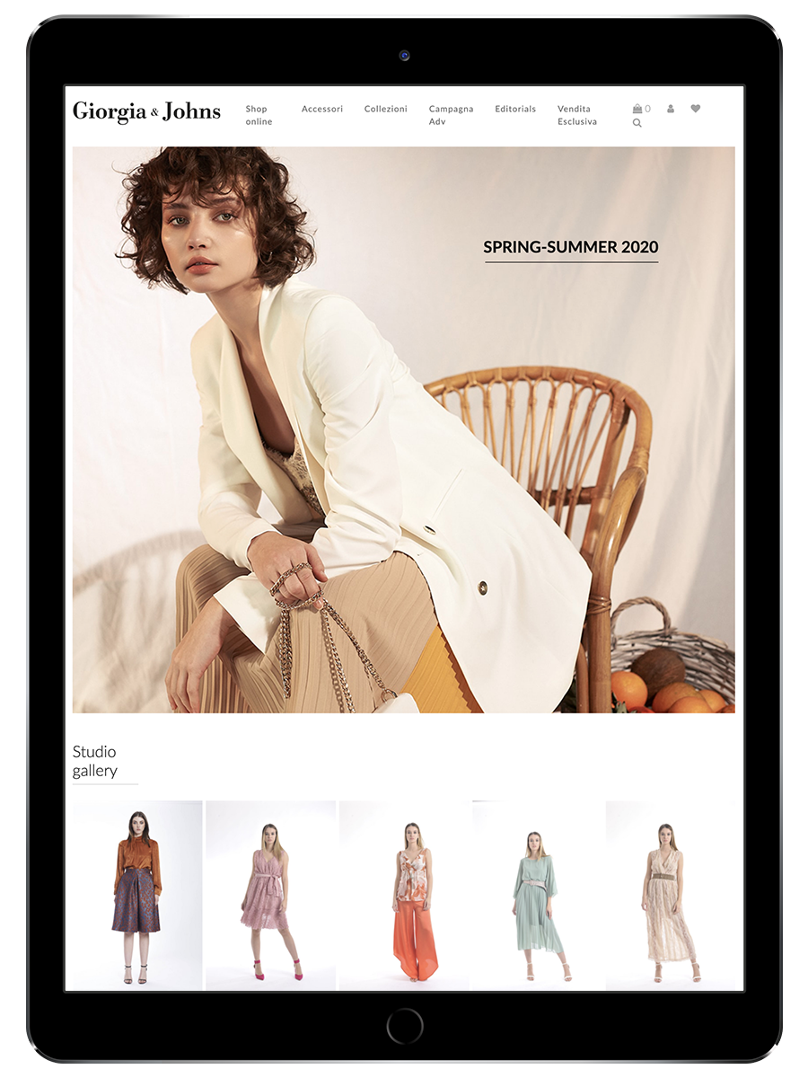 Progetto Giorgia&Johns vista tablet